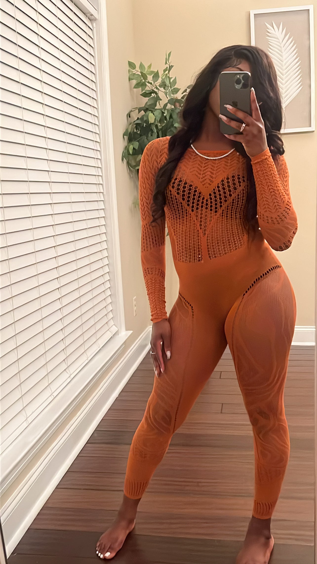 MUSE JUMPSUIT (orange)